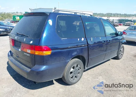 2004 Honda Odyssey Ex из США, поврежденный, VIN 5FNRL18634B145876
